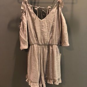 American Threads Ruffle Romper